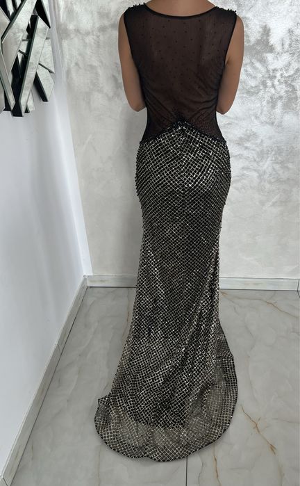 Rochie de seara perle negre