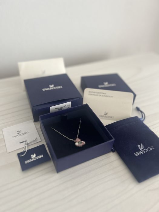 Lantisor swarovski teddy bear