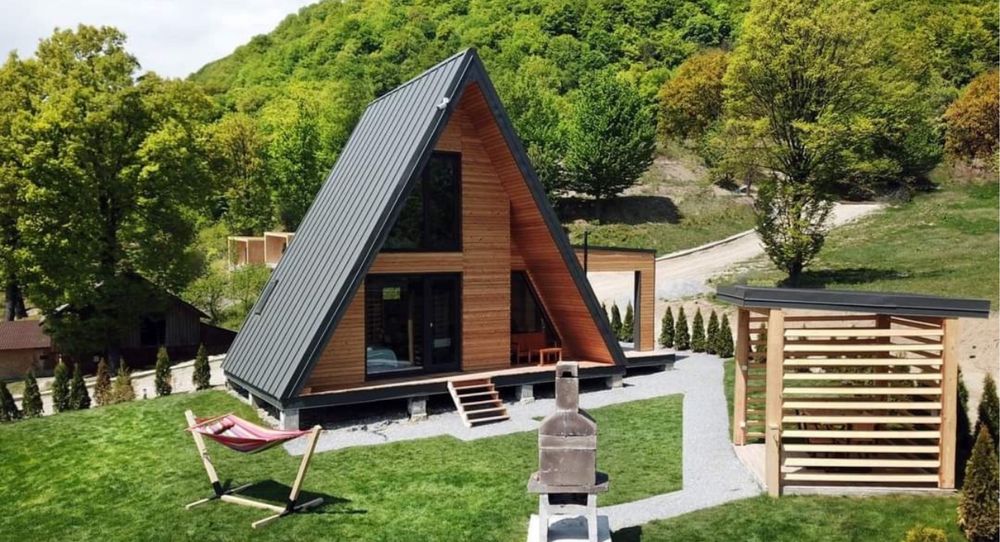 Case si cabane din lemn rustic