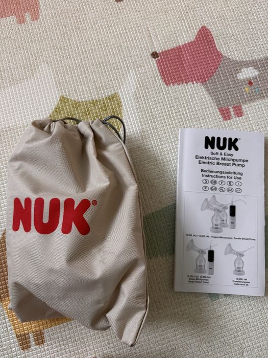 Помпа за кърма единична електрическа handsfree Nuk pump