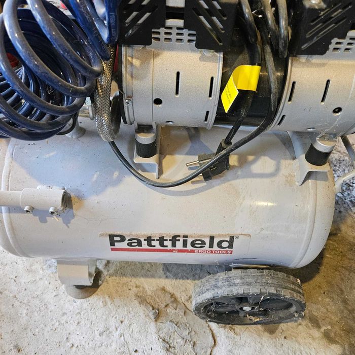 Vand Compresor aer comprimat Pattfield PE-1024 24L 8 bari, fără ulei