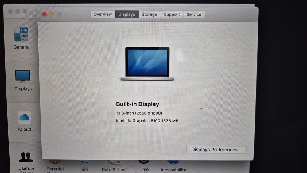 Макбук Про 13 Early 2015