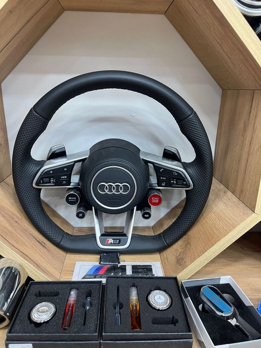 Руль на ВАЗ и Лада автомобили стиле АМГ Ауди КИА