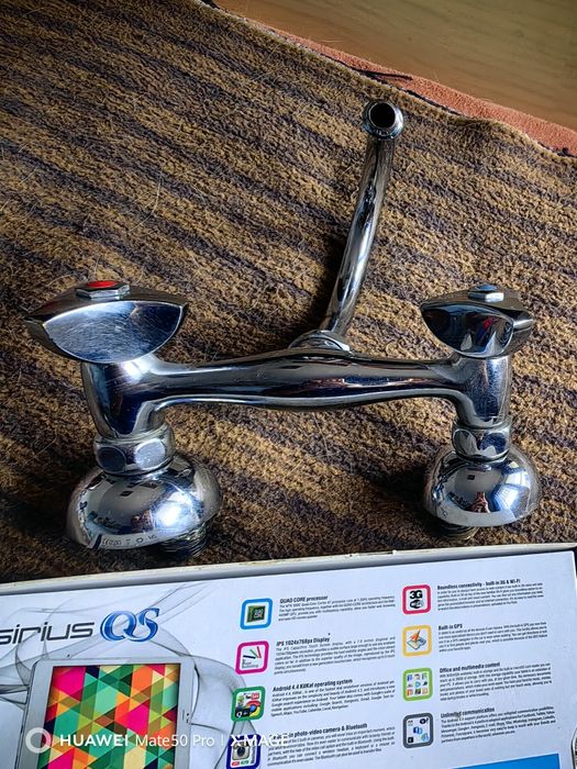 Baterie cadă baie și baterie lavoar Fanem.