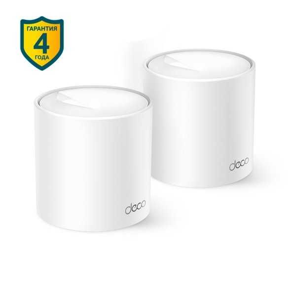 Router TP-Link Deco X10 (1-2-3-pack) Домашняя Mesh Wi-Fi 6 AX1500