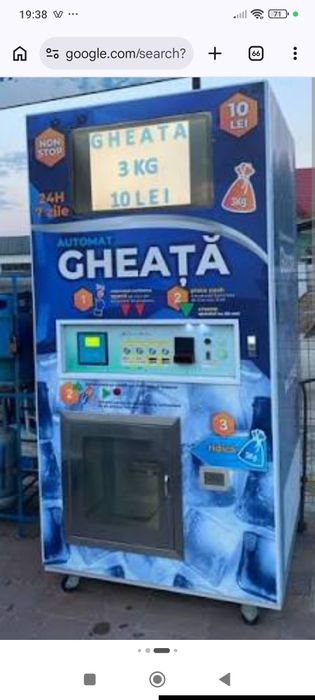 Automat gheata/Masina gheata