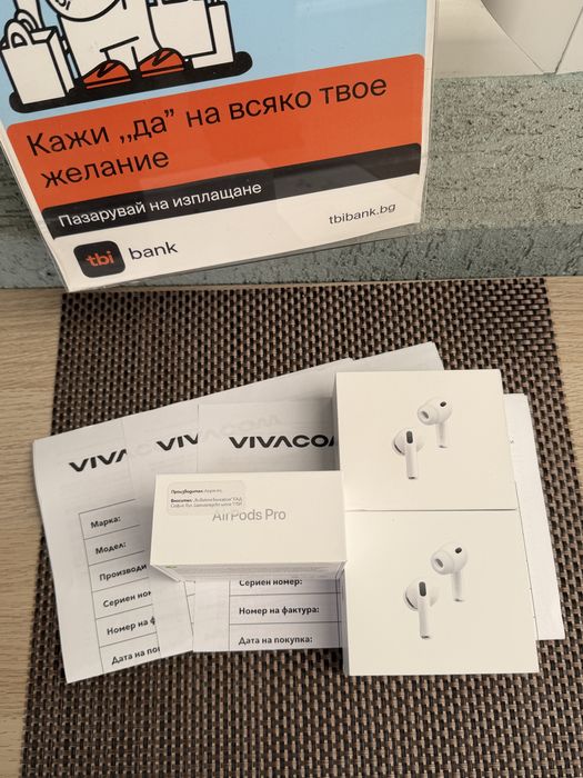 НОВИ! *ЛИЗИНГ* Apple AirPods Pro 3nd Gen USB-C Слушалки MagSafe 2025