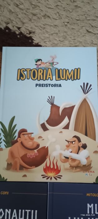 3  cărți Mitologia pentru copii si istoria lumii