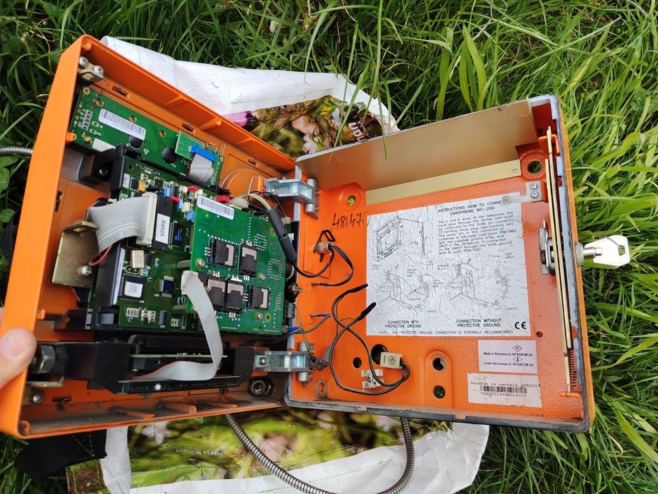 Telefon public cartela Romtelecom cu cheita deschidere