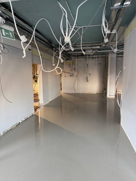 Наливной пол, цементный, гипсовый