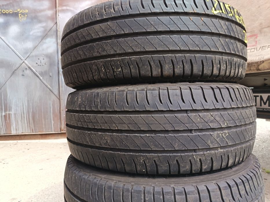 Anvelope vara 215 60 17c Michelin 2024 și 2022 7-7.5mm
