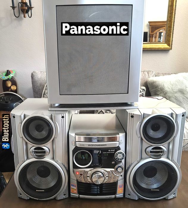 Panasonic Музыкальный центр 2колонки 1 сабвуфер
