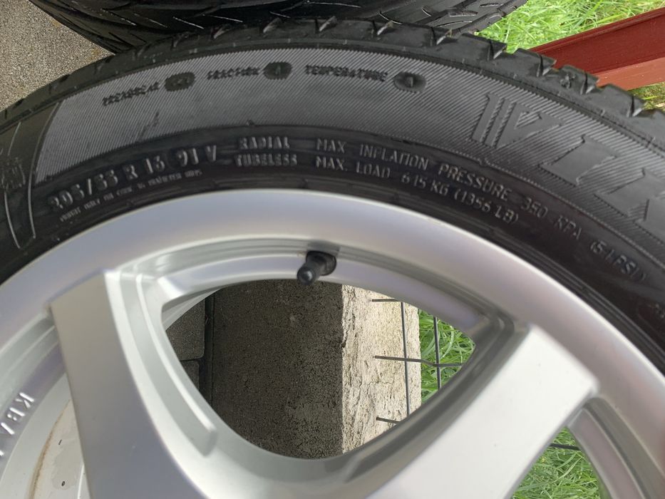 Vand Jante de Aluminiu /Ford Originale + Caucucuri Viking(de la Continental )