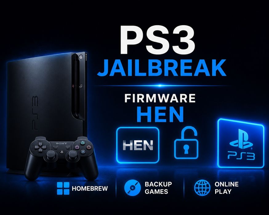 Прошивка PS3. Установка игр HEN / Multiman / Webman