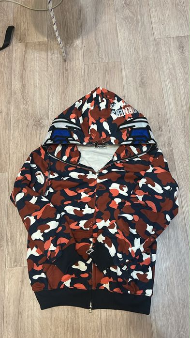 Кофта бейп фулзип  коллаборация трансформерA bathing ape transformers
