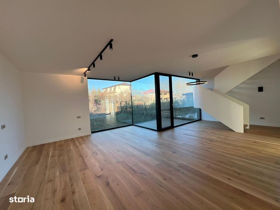 LUX - Vila 4 camere cartier Amber Forest, utilat, proprietar