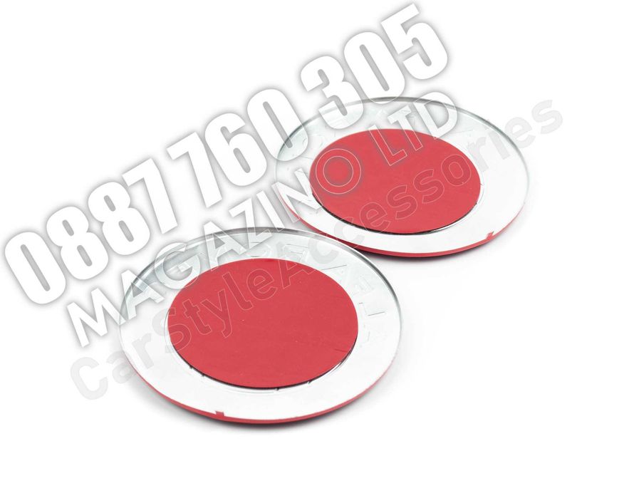 Червени Емблеми за Алфа Ромео 2бр. 147 159 Brera Mito Giulietta