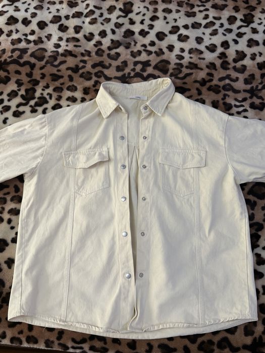 60.000 Джинсовая ветровка свет айвори размер М