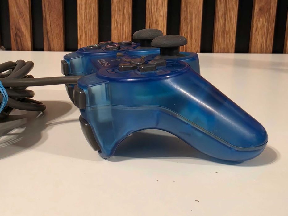 Controller Sony PS2 editie limitata Albastru transparent