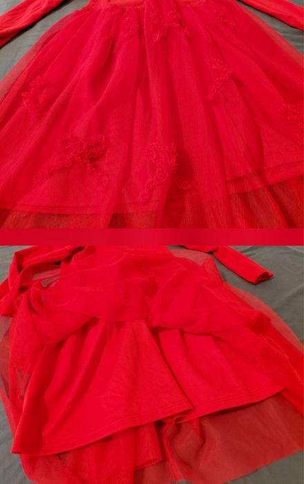 H&M детски Рокли от Джърси с пола от тюл, размер 110-116 / 4-6 г