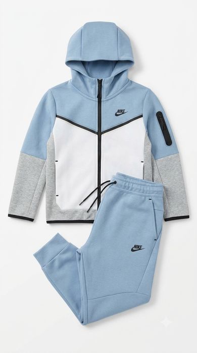 Nike Tech fleece Baby Blue Размер М