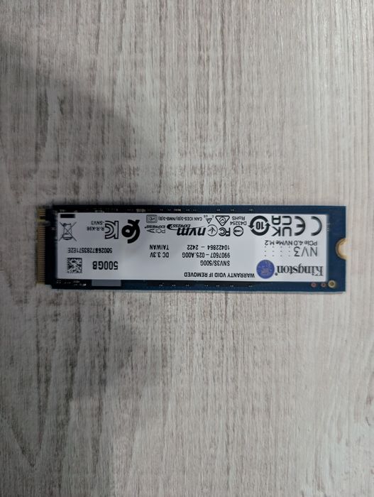 Vand ssd nvme 500 gb kingston