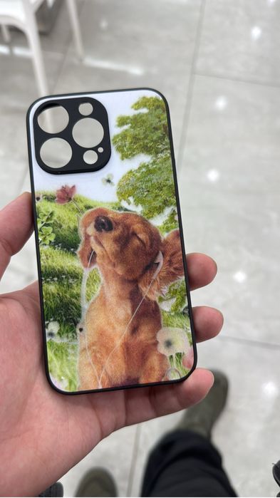 чехол на айфон 15 про мах песик