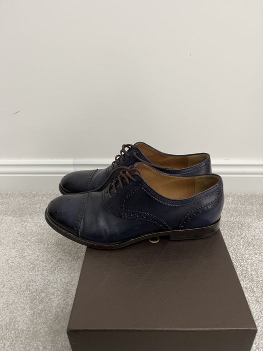 Pantofi Gucci de piele barbatesti