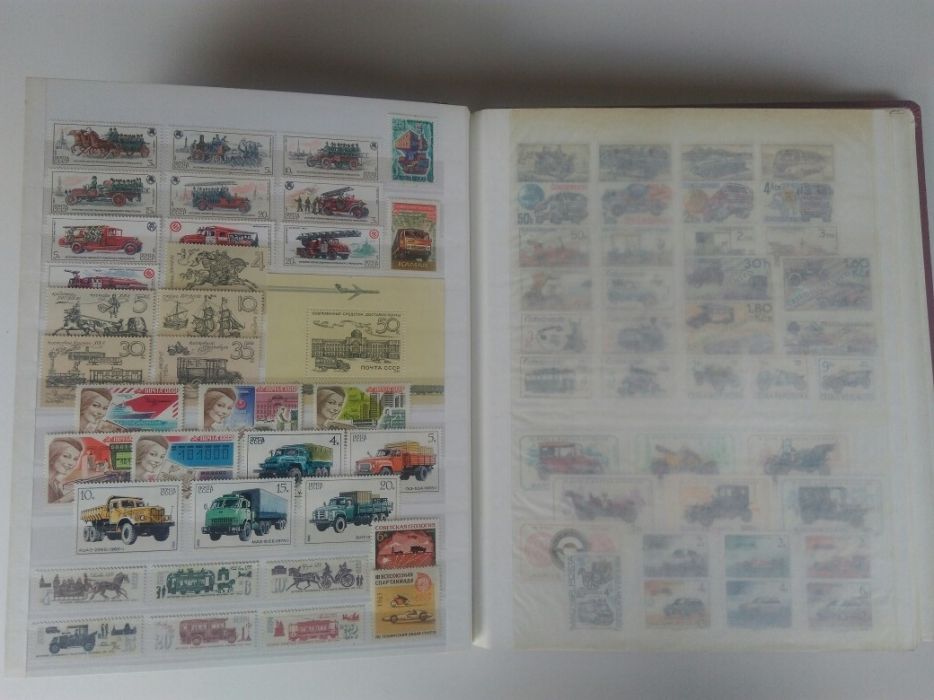 Разпродажба на най-богатата колекция от пощенски марки с автомобили