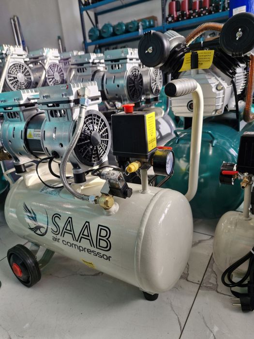 24 L SAAB kompressor безшумный компрессор безмасляный