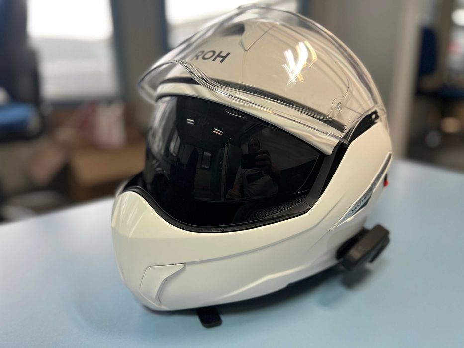 Каска Airoh Mathisse 2 + EJEAS Q8