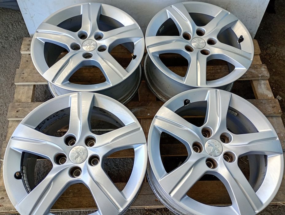 Топ състояние 16-5х108 ЕТ46 7j Peugeot 508