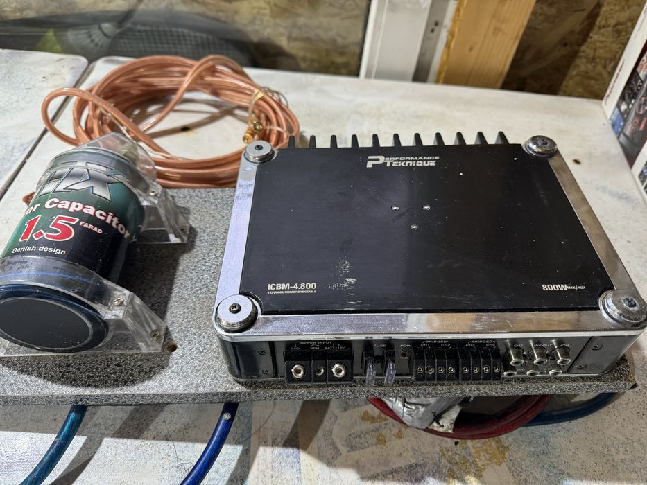 Subwoofer audio system 1600 watts,statie, inverter, amplificator, mp3