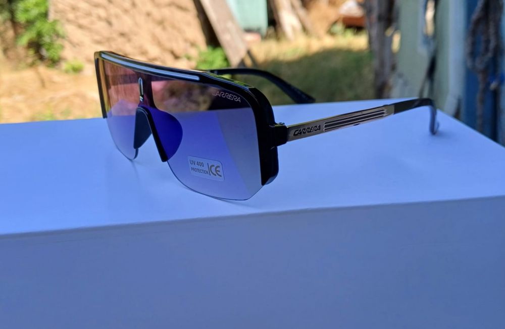 Ochelari de soare Carrera 1174 albastru