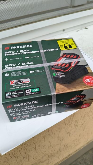 Acumulatori 20V-2Ah Parkside cu incarcator