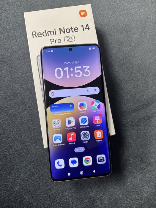 Vand Sau Schimb Redmi Note 14 PRO 5G Levander Purple 256Gb Dual Sim