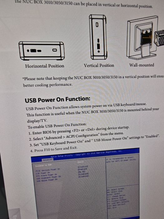Мини компютър  NUC BOX 3150  с активно охлаждане иTriple display HDMI+HDMI+DP, Support 4K Display and Playback
