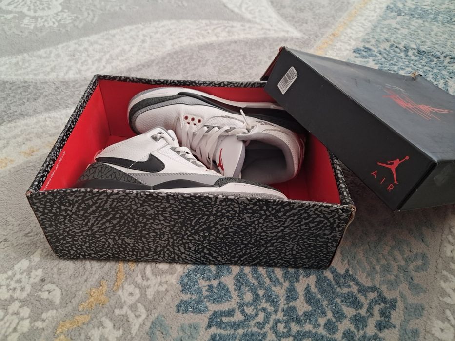 Джордан 3 tinker Hatfield (немного б/у)