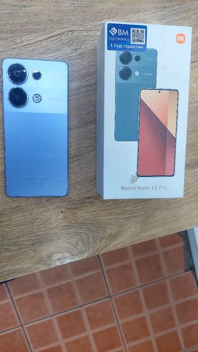 Redmi Note 13 pro 12GB RAM  512GB ROM  продам в хорошем состоянии  150