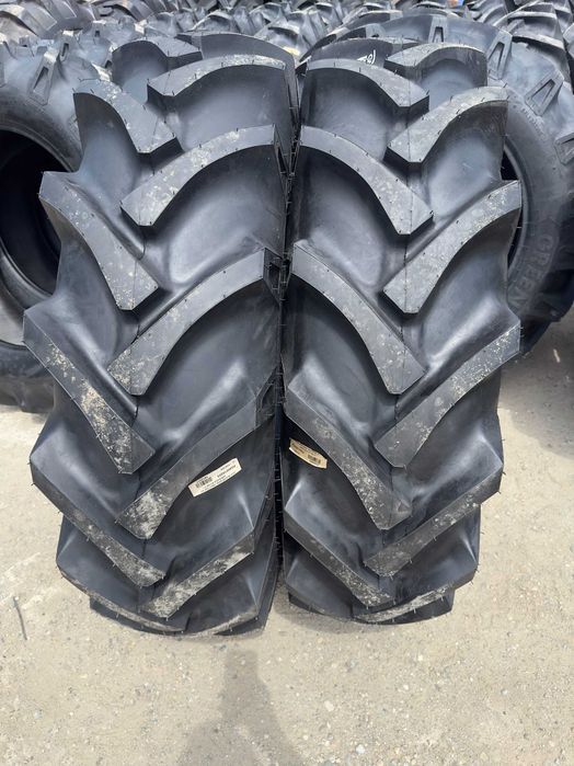 Cauciucuri 13.6-28 Gri noi cu 8 pliuri pentru tractor spate