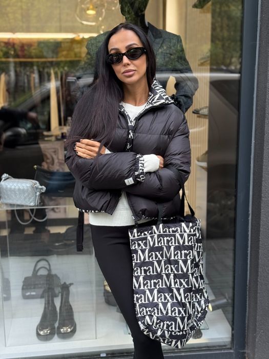 Ново двулицево яке с чанта Max Mara