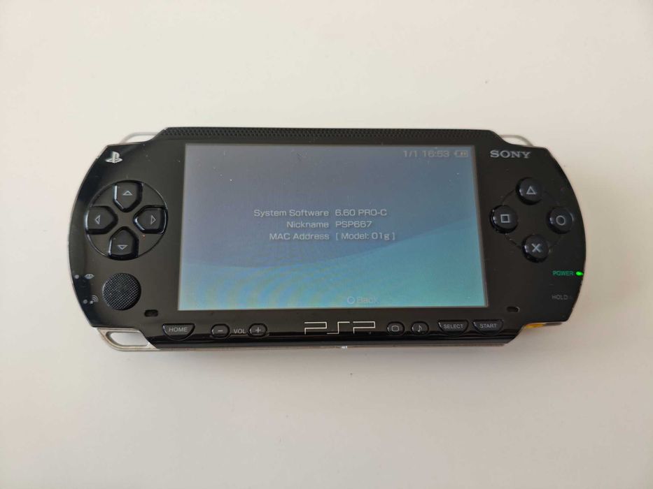 Sony PSP 1000 Playstation Portable - качени много игри
