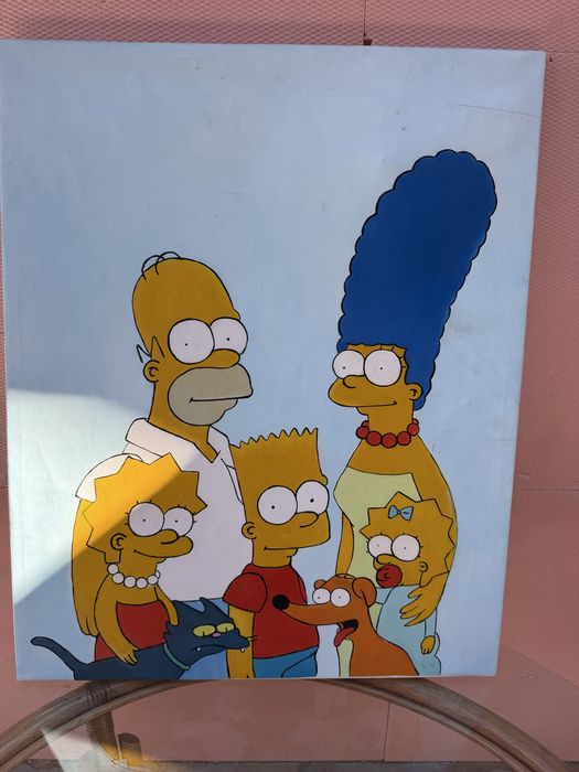 Tablori pictate pe panza Simpeon