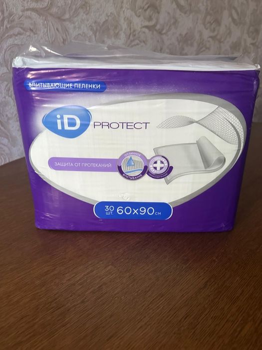 одноразовые впитывающие пеленки iD Protect