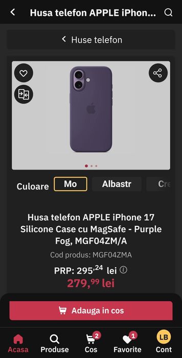 Husă Iphone 17 originală