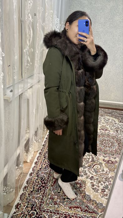 Парка зимняя женская