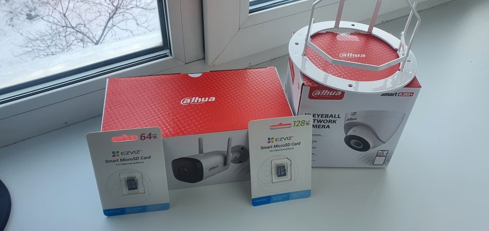 Установка видеонаблюдения