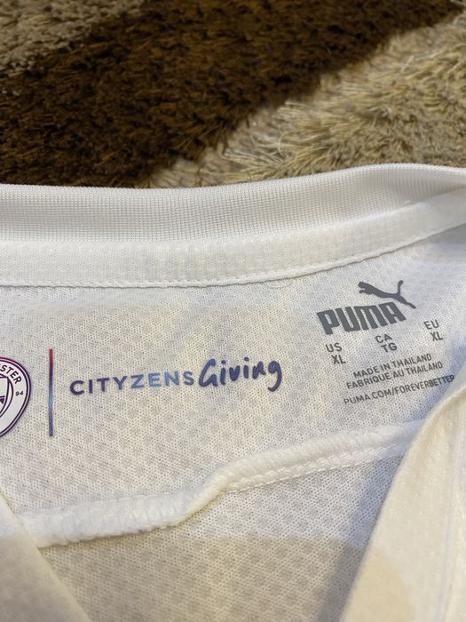 Tricou Manchester City Alb
