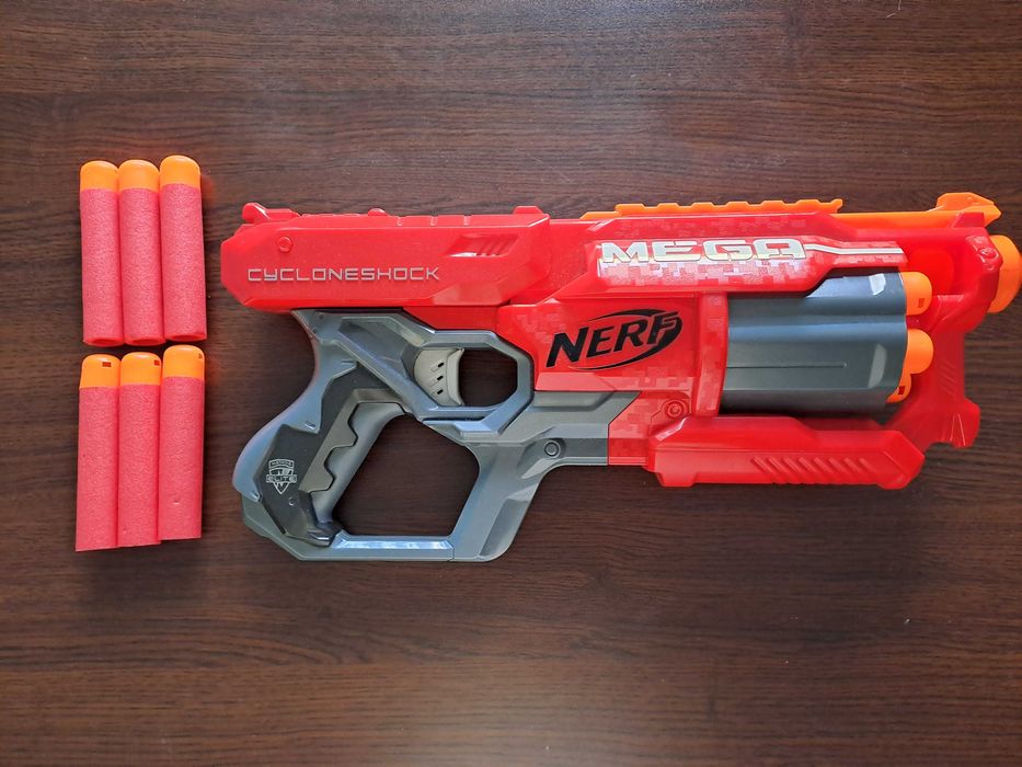 Бластер Nerf N-Strike Mega - Cycloneshock