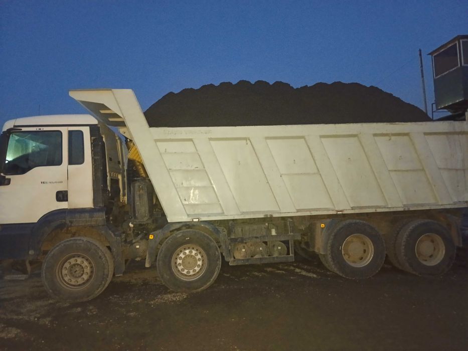 Щебень Юкташиш Самасувал 40 тоналик Ман эксватор пагрукчик юл ишлари